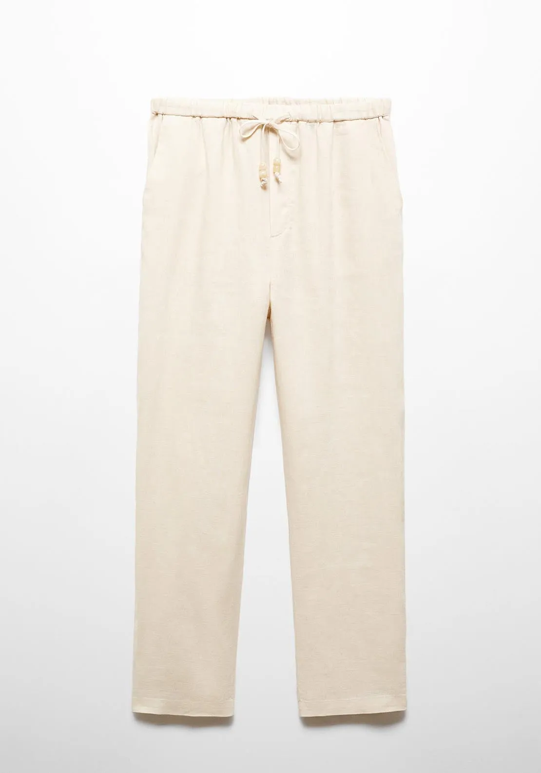 100% linen trousers