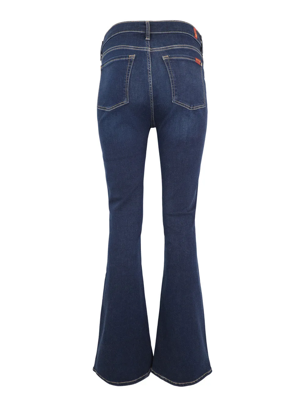 7 For All Mankind Slim Illusion High-Waist Ali Jeans in Tried & True