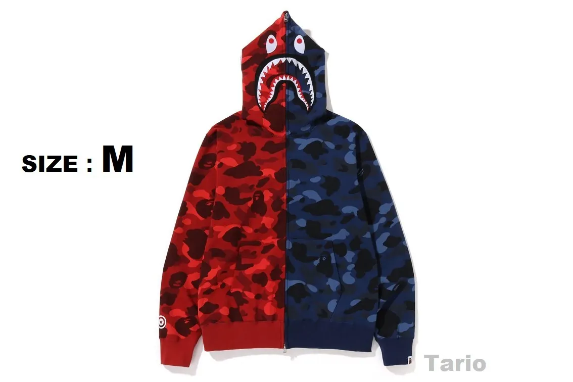 A BATHING APE  |Camouflage Street Style Long Sleeves Cotton Hoodies