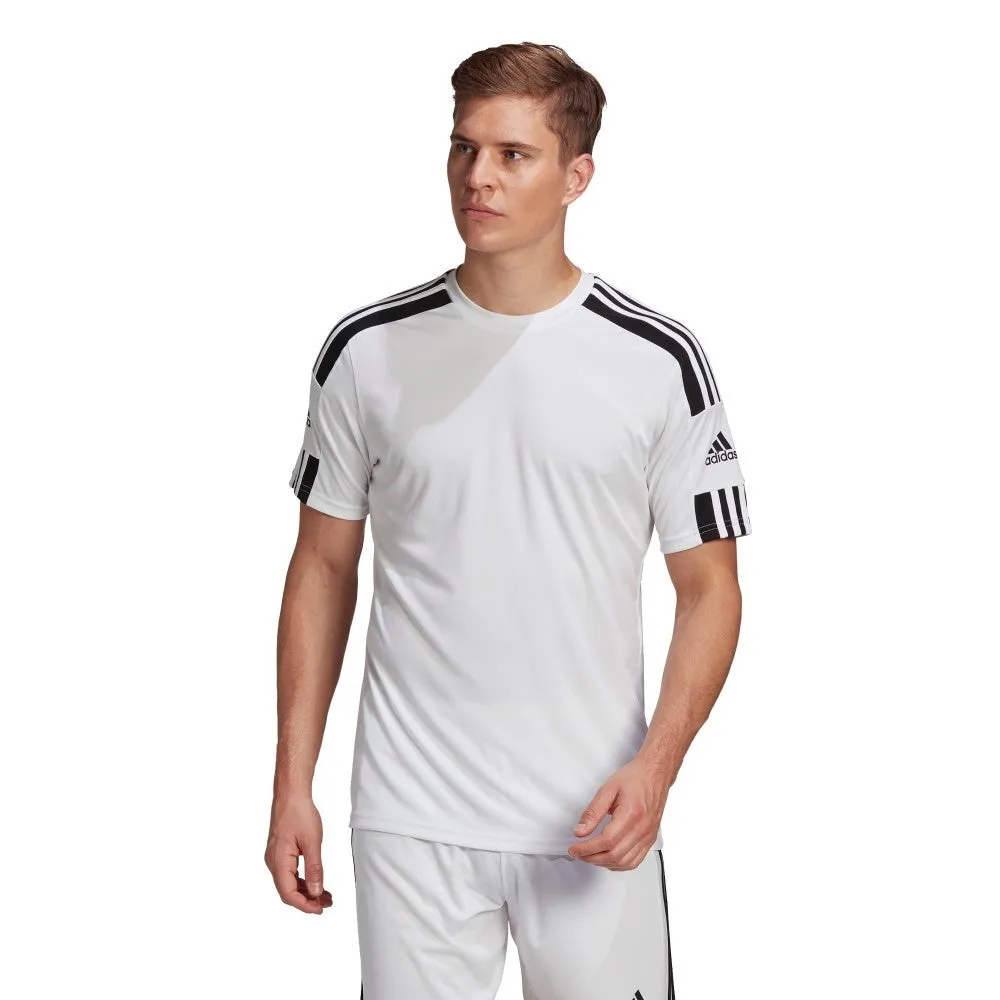 Adidas Adult Squadra 21 Jersey (White/White)