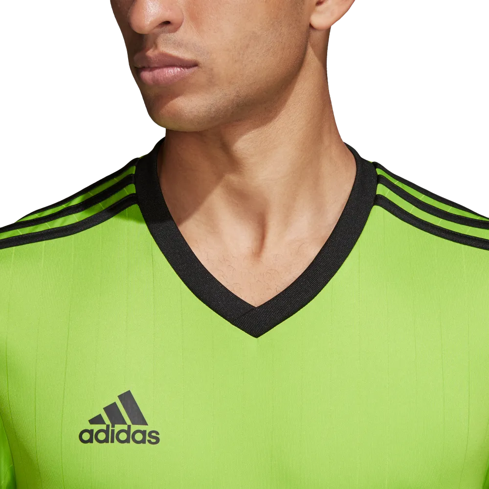 Adidas Adult Tabela 18 Jersey (Solar Green/Black)