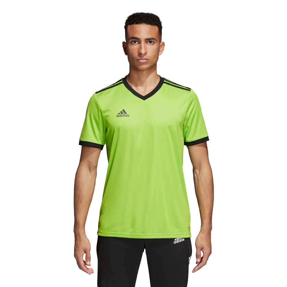 Adidas Adult Tabela 18 Jersey (Solar Green/Black)