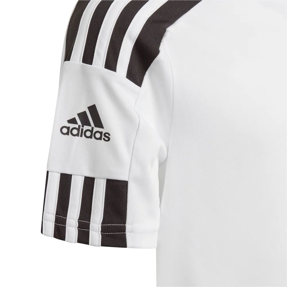 Adidas Youth Squadra 21 Jersey (White/White)