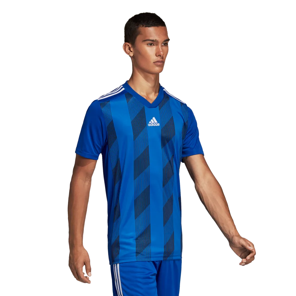 Adidas Youth Striped 19 Jersey (Blue/White)