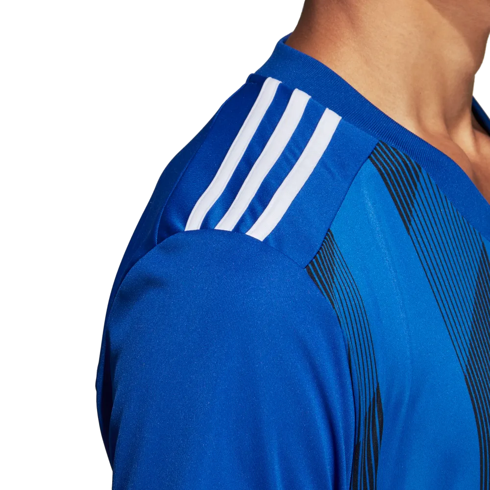 Adidas Youth Striped 19 Jersey (Blue/White)