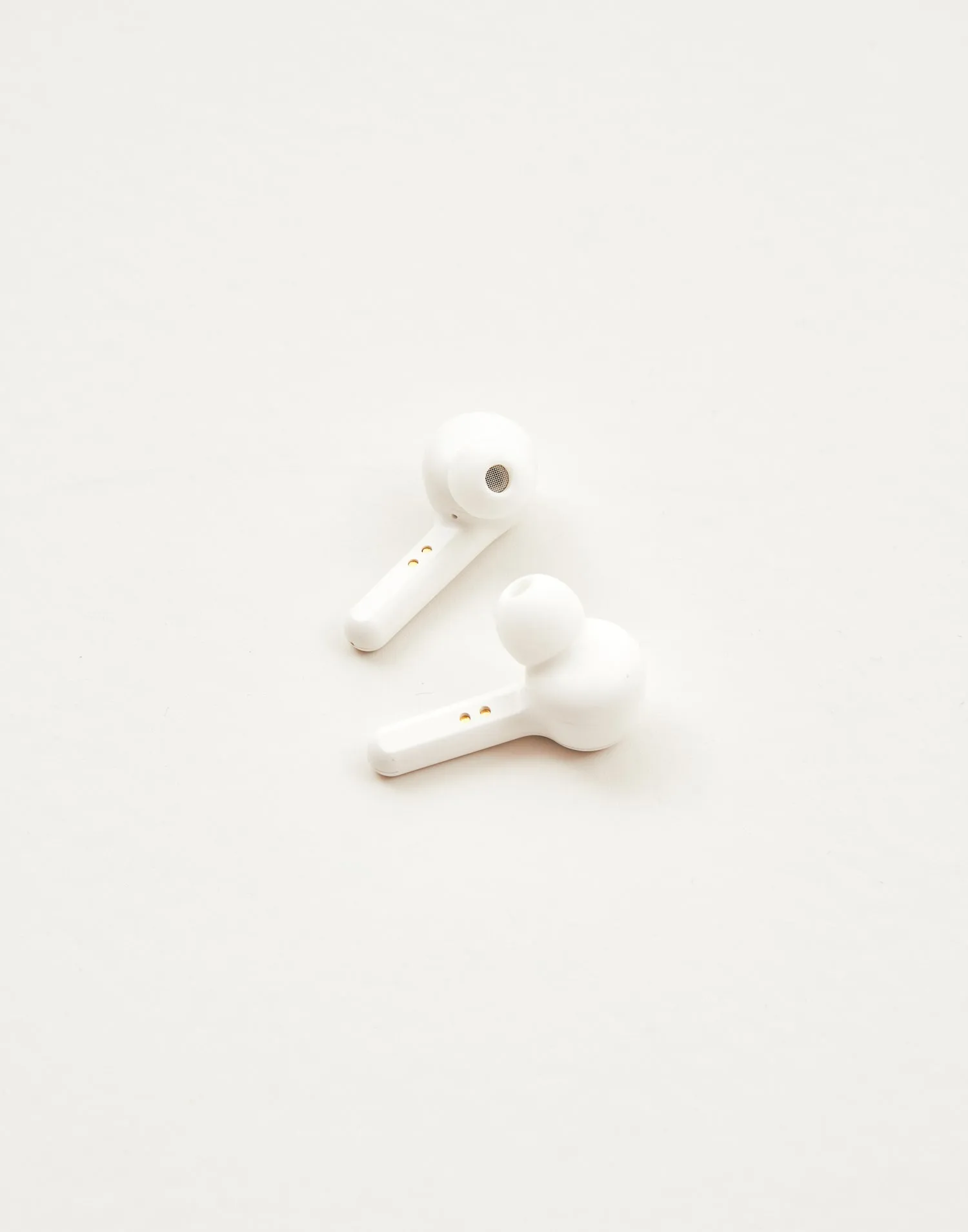 Airpods caja bambú redonda