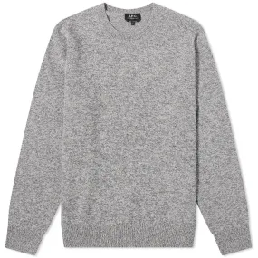 A.P.C. Down Crew KnitGrey Heather