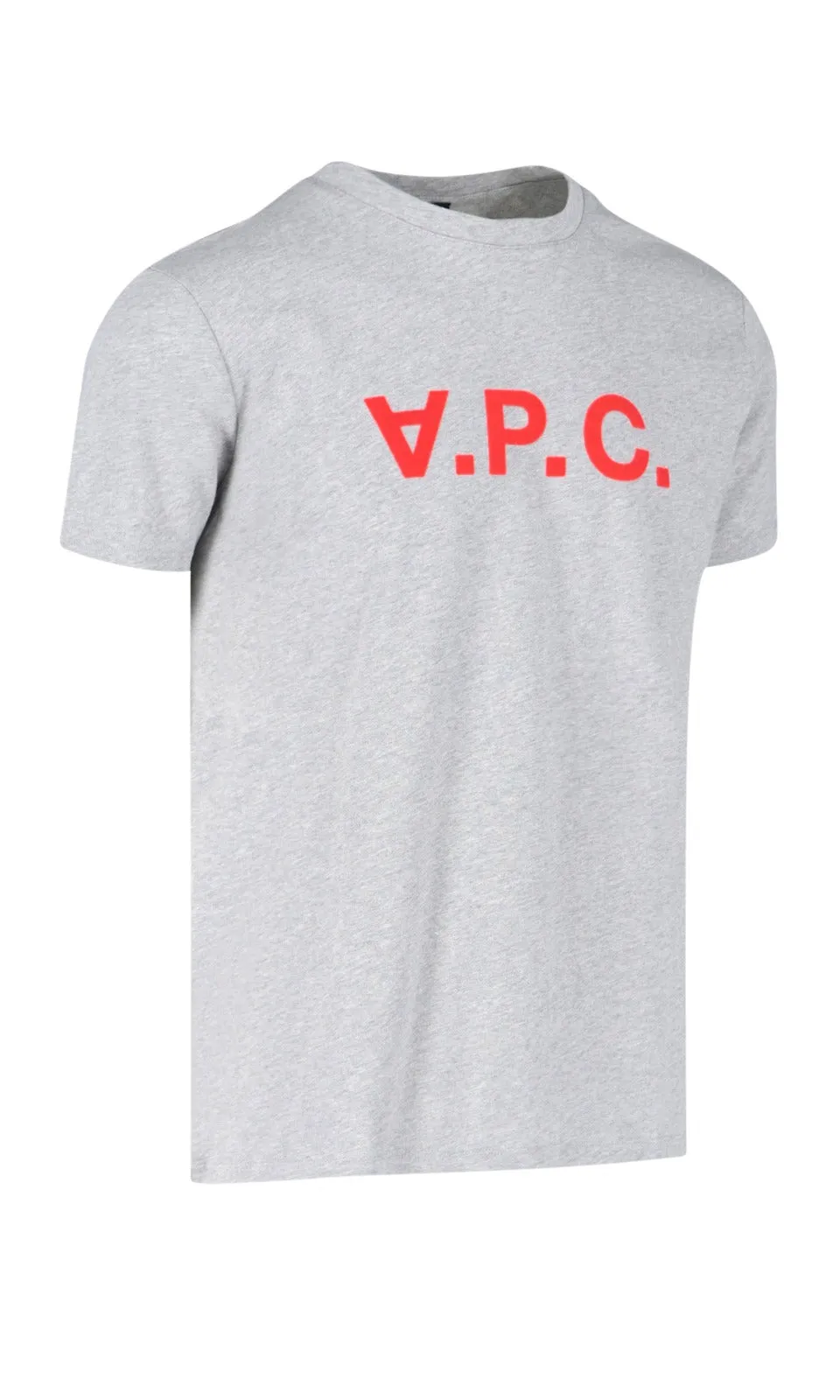 A.P.C. Logo Print Round Neck T-Shirt