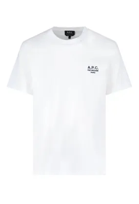 A.P.C. Logo Printed Crewneck T-Shirt