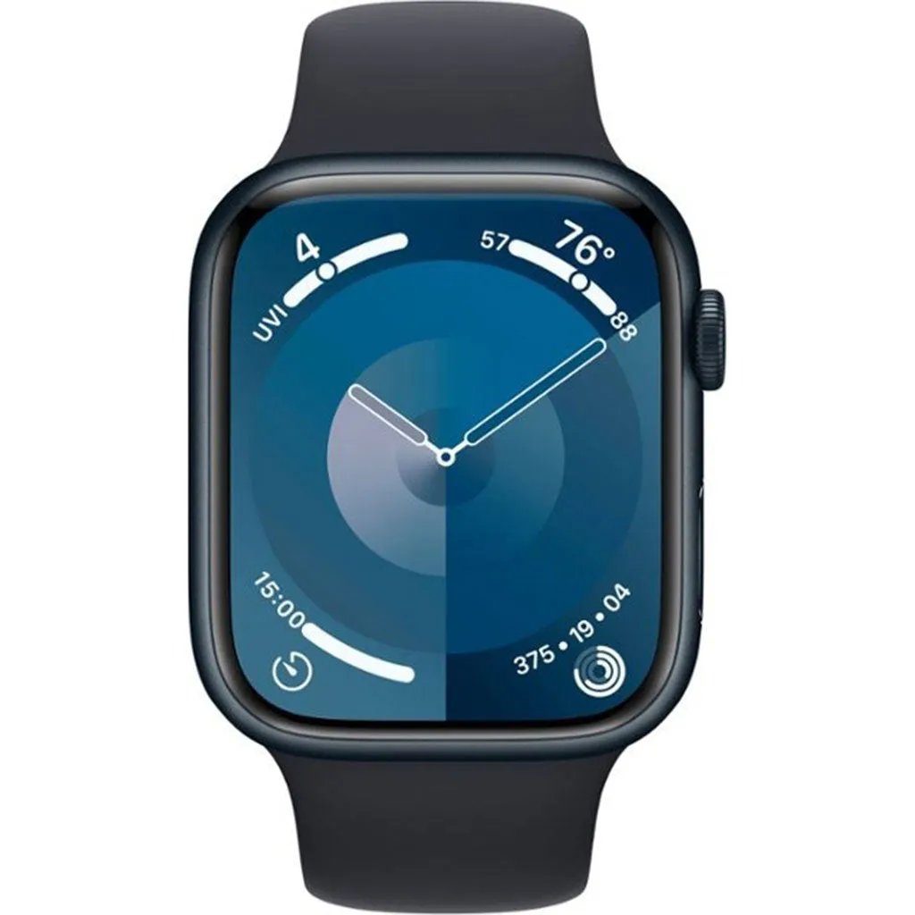 Apple Midnight Watch Series 9 (GPS + Cellular) 45mm Aluminum Case with Midnight Sport Band