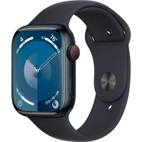 Apple Midnight Watch Series 9 (GPS + Cellular) 45mm Aluminum Case with Midnight Sport Band