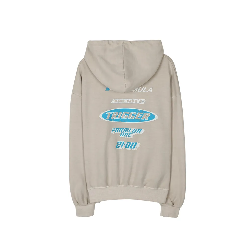 ASCLO  |Unisex Sweat Street Style Long Sleeves Cotton Oversized Logo