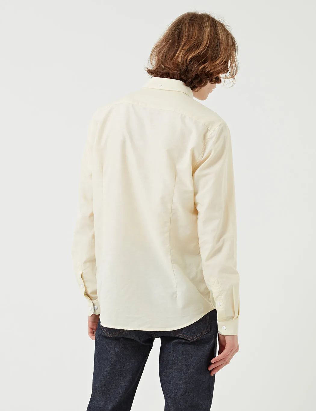 Barbour Grange Shirt - Lemon Yellow