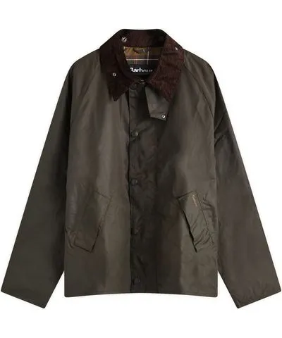 Barbour Men's OS Transport Wax Jacket