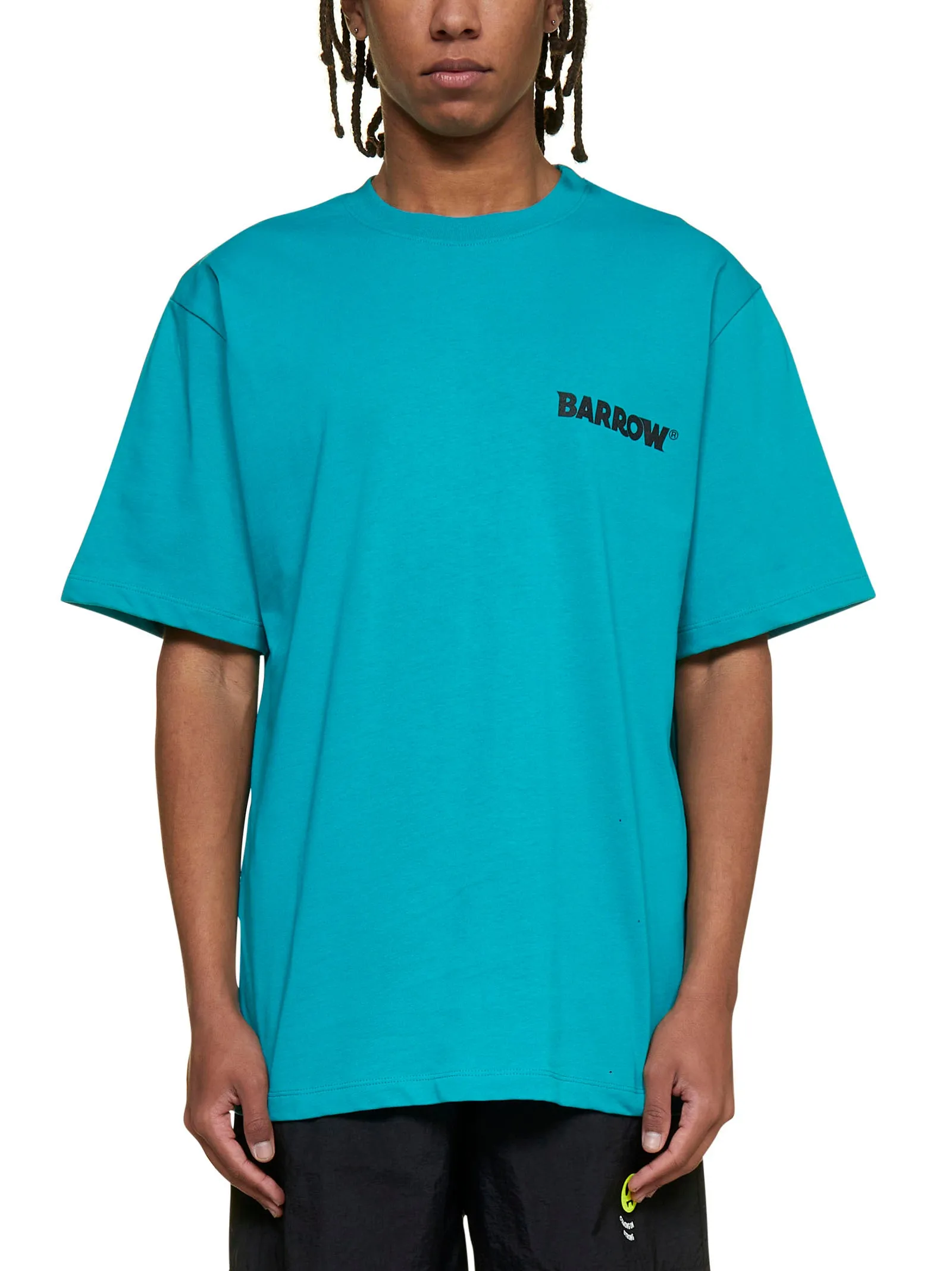 Barrow Logo Printed Oversized T-Shirt