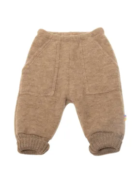 Beige Fleece Trousers