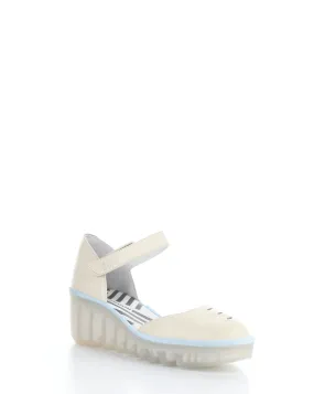 BISO305FLY 022 OFF WHITE Velcro Shoes