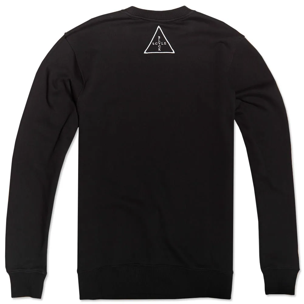 Black Scale Rebel Down CrewBlack