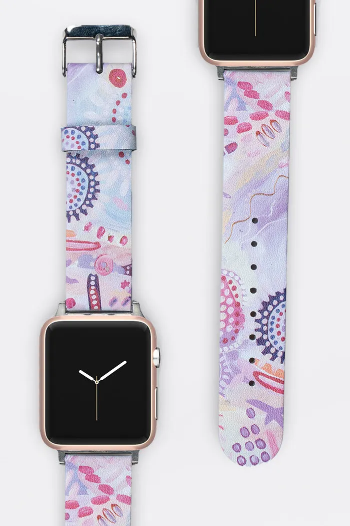 Brighter Futures Vegan Leather Apple Watch Strap