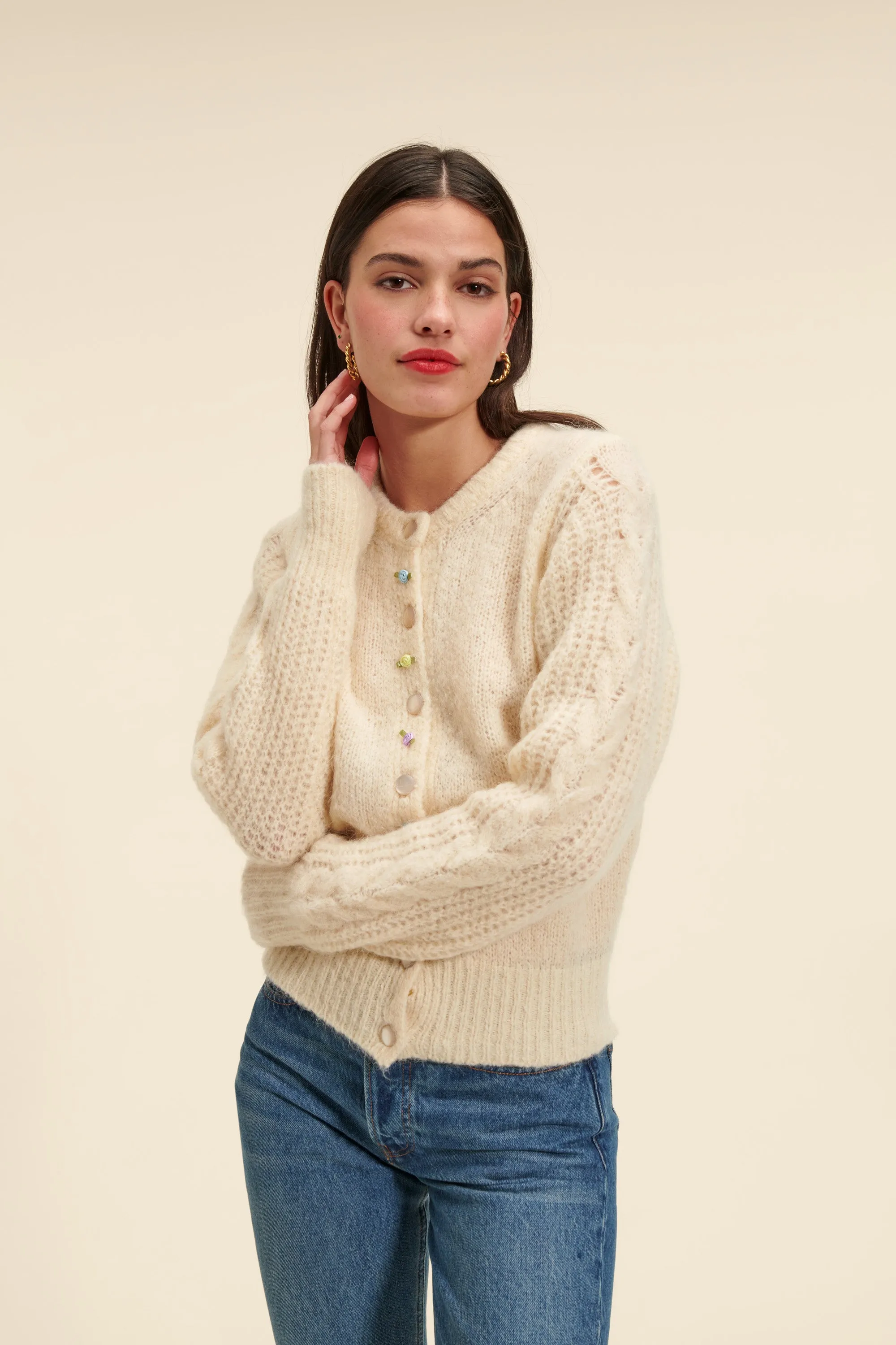 Cardigan AMARILLA