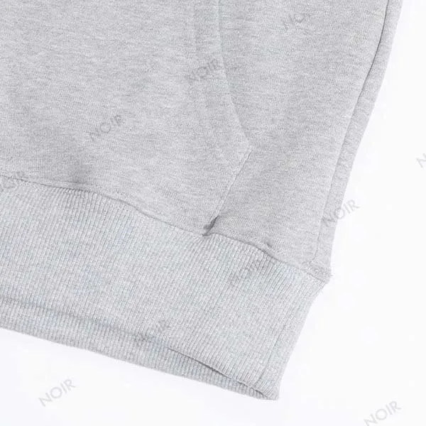 CELINE  |Loose hooded sweatshirt in cotton fleece