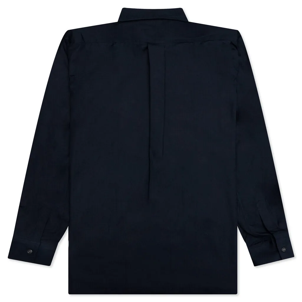 Classic Button-Down Shirt - Navy