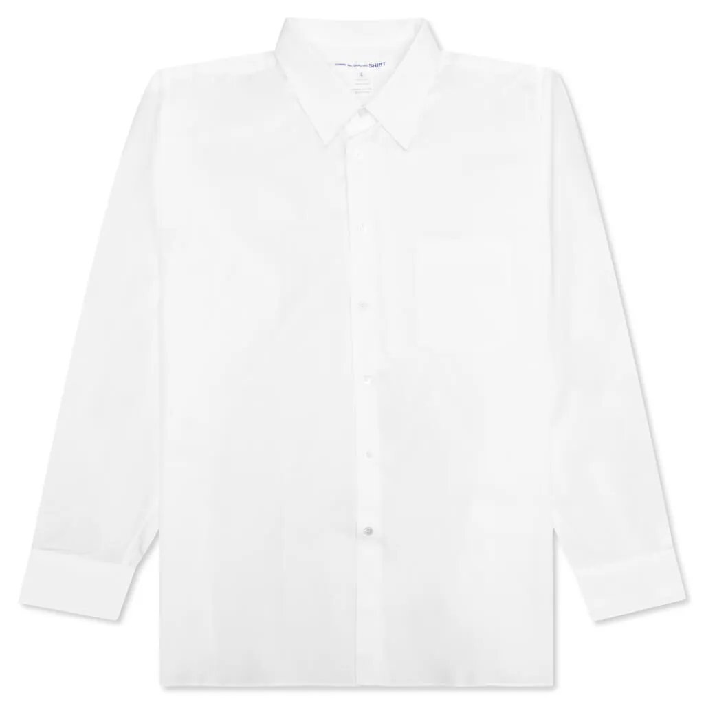 Classic Button-Down Shirt - White