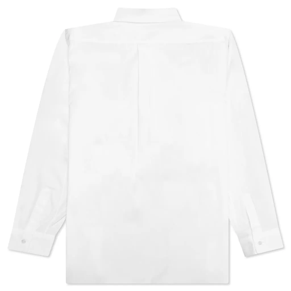 Classic Button-Down Shirt - White