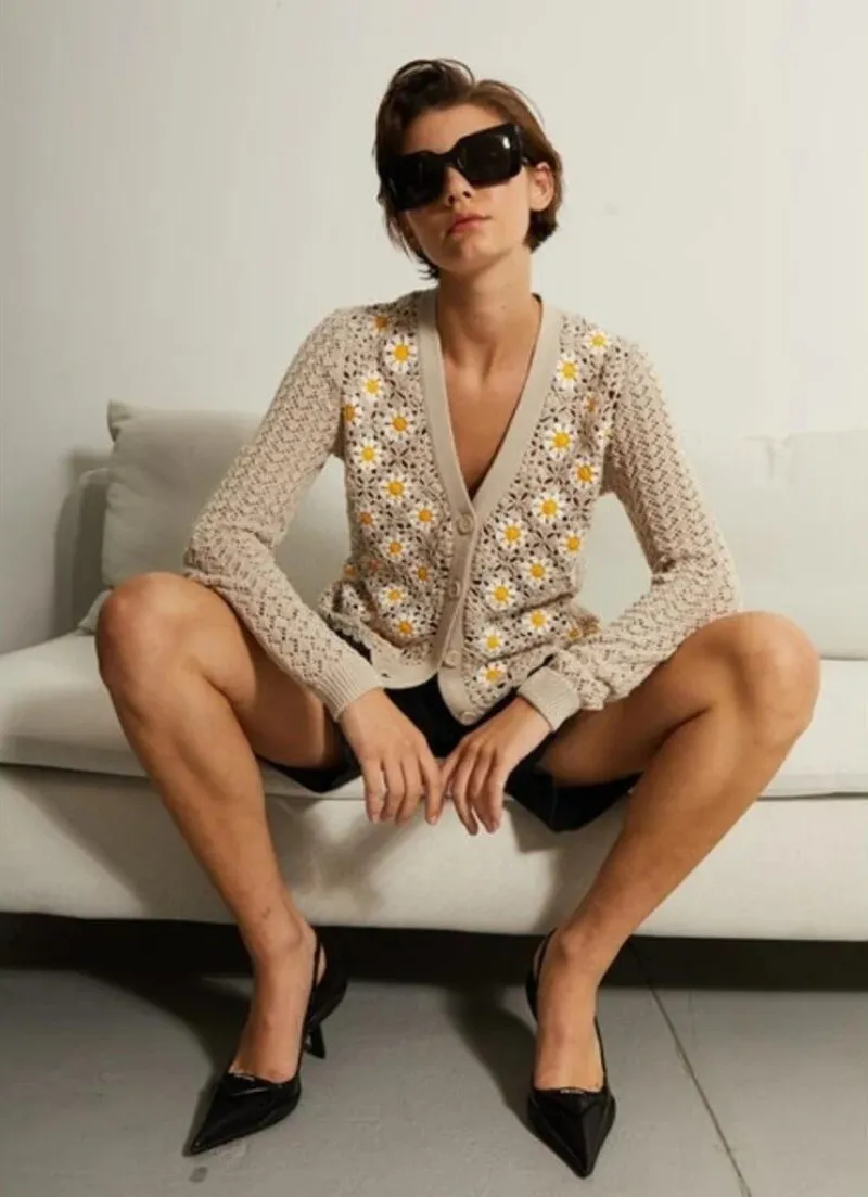 Daisy Cardigan