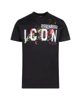 Dsquared2 Icon-Printed Crewneck T-Shirt