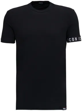 Dsquared2 Logo Patch Crewneck T-Shirt