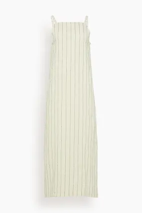 Etta Dress in Ivory/Black