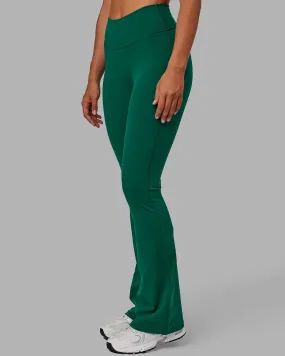 Everyday Flared Leggings - Malachite