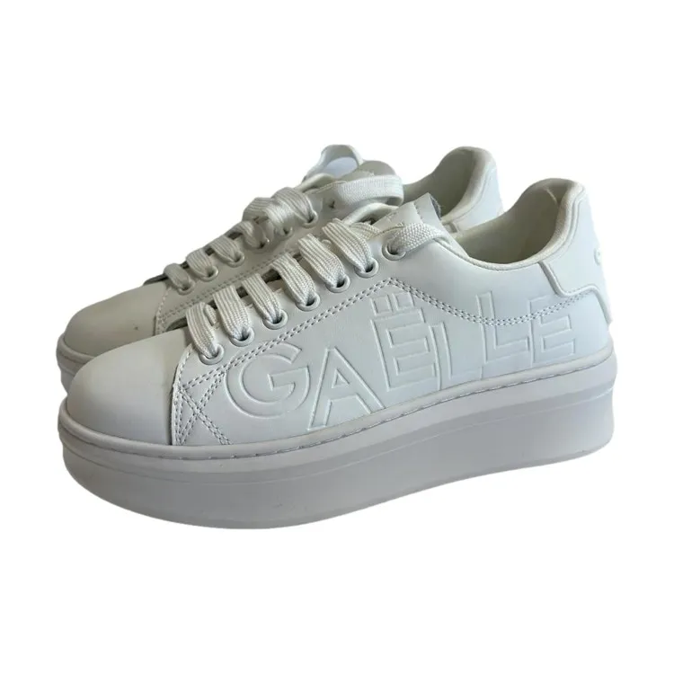 Gaelle Paris GACAW0015 ADDICT Sneaker Donna Stringate Bianco