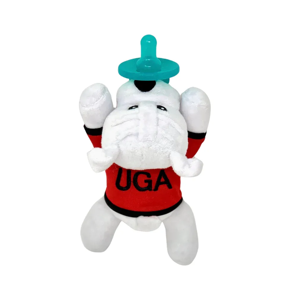 Gamezies Plush Pacifier / University of Georgia Uga