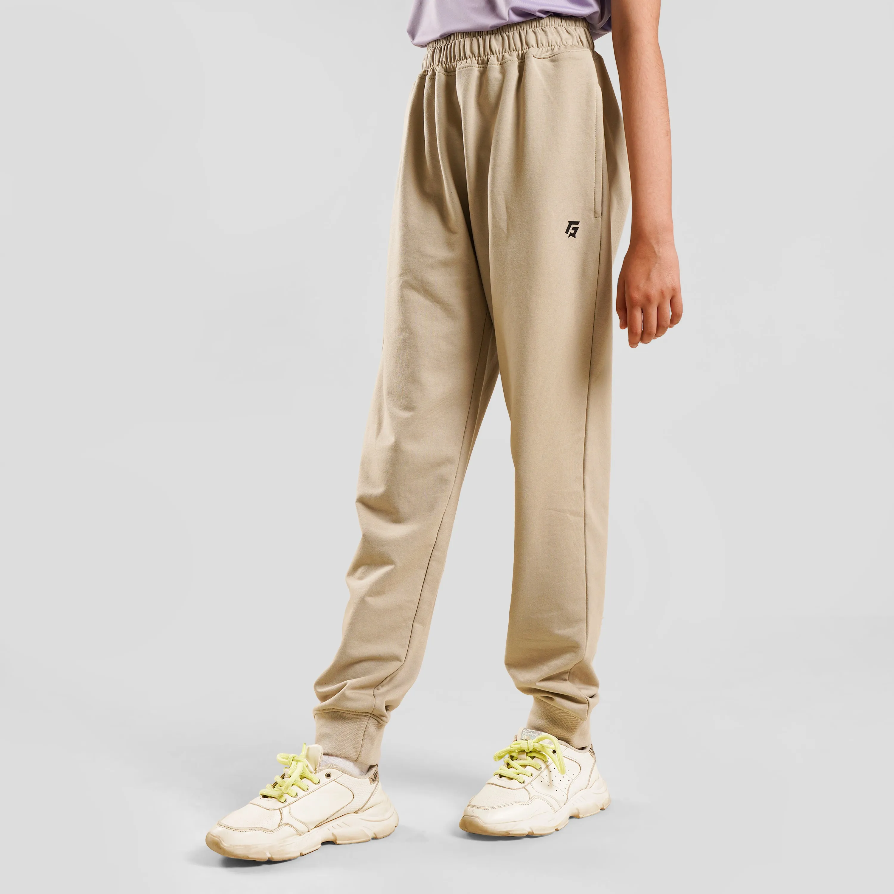 GymBreeze Trousers (Beige)