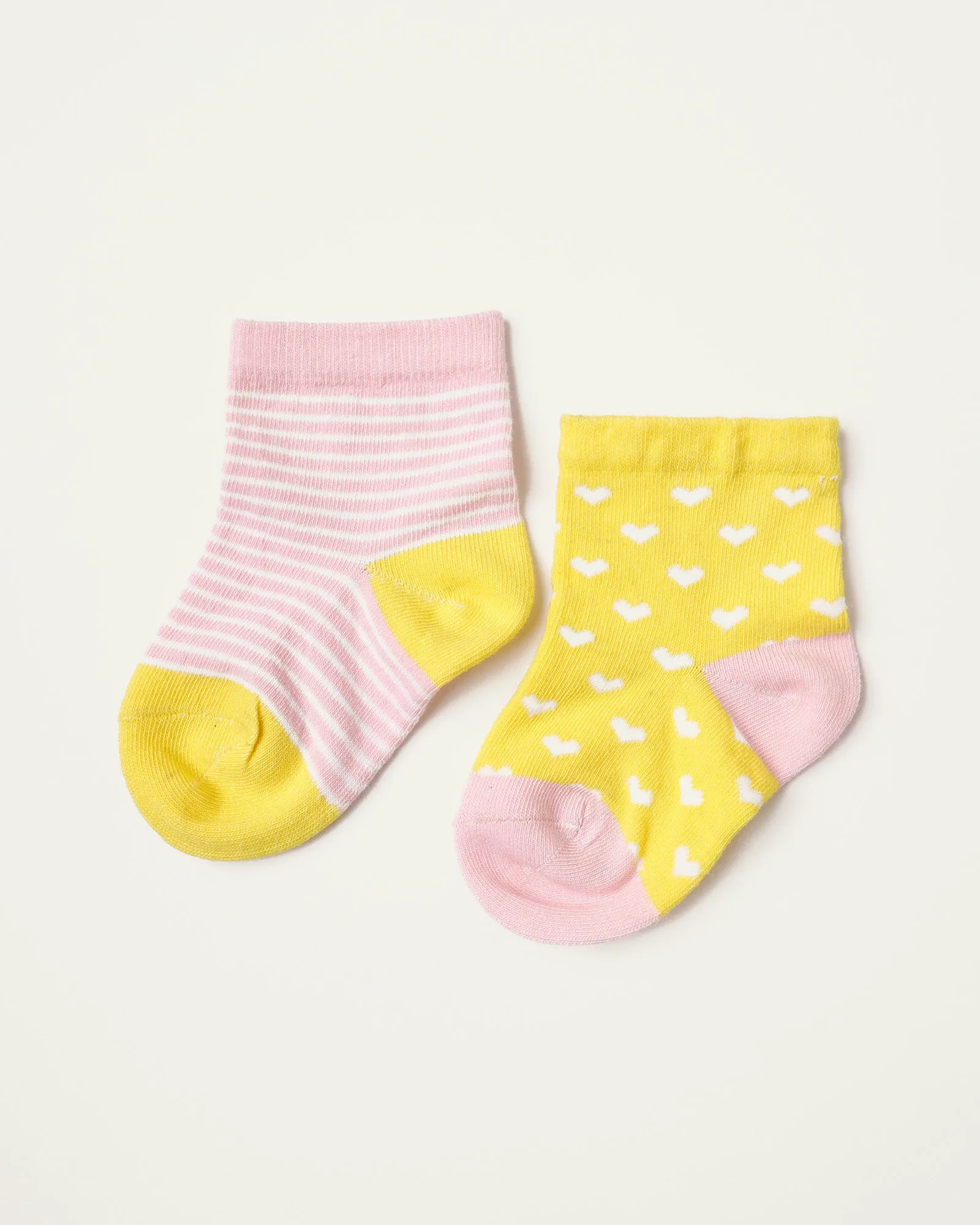 Hearts and Stripes Socks Set