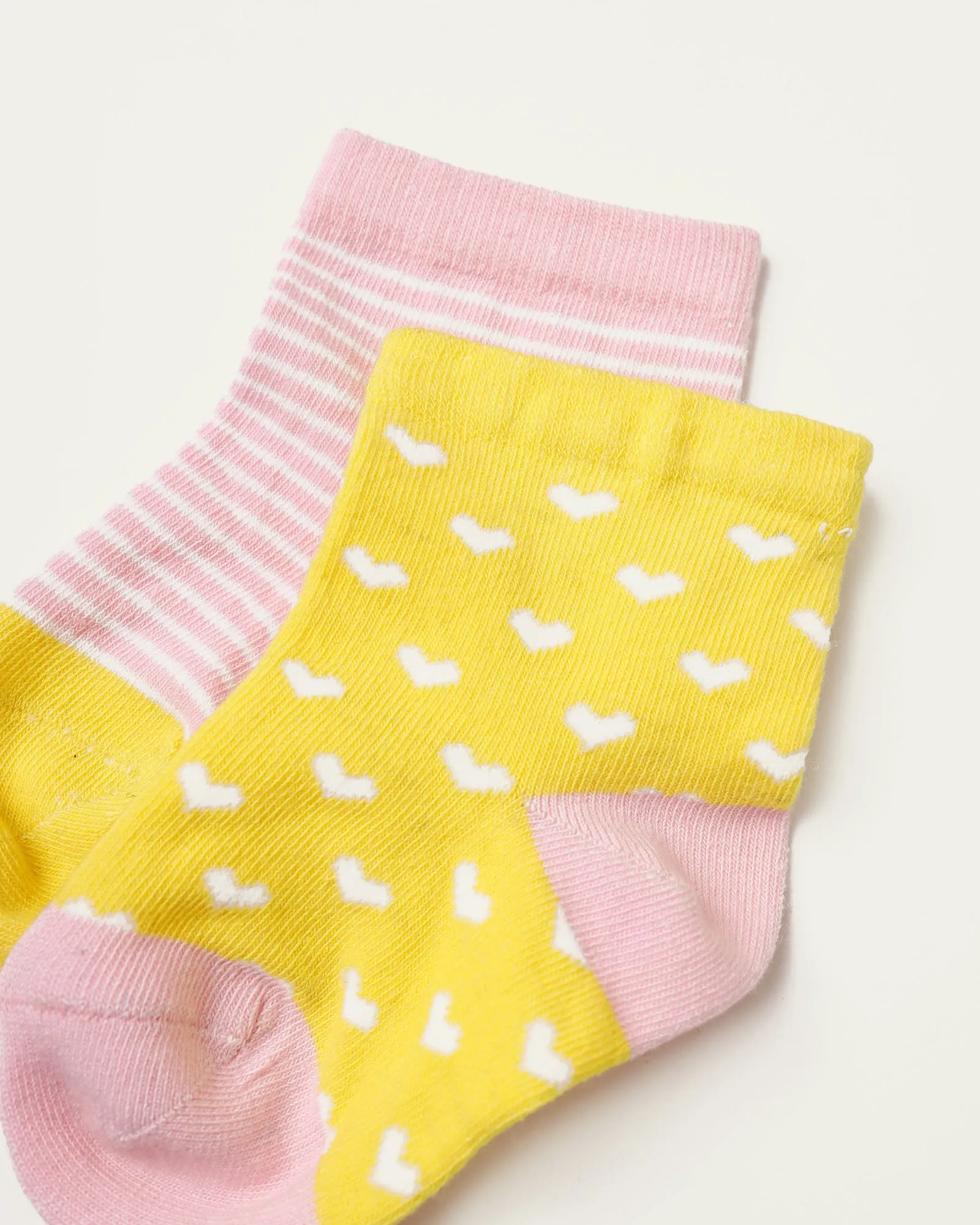 Hearts and Stripes Socks Set