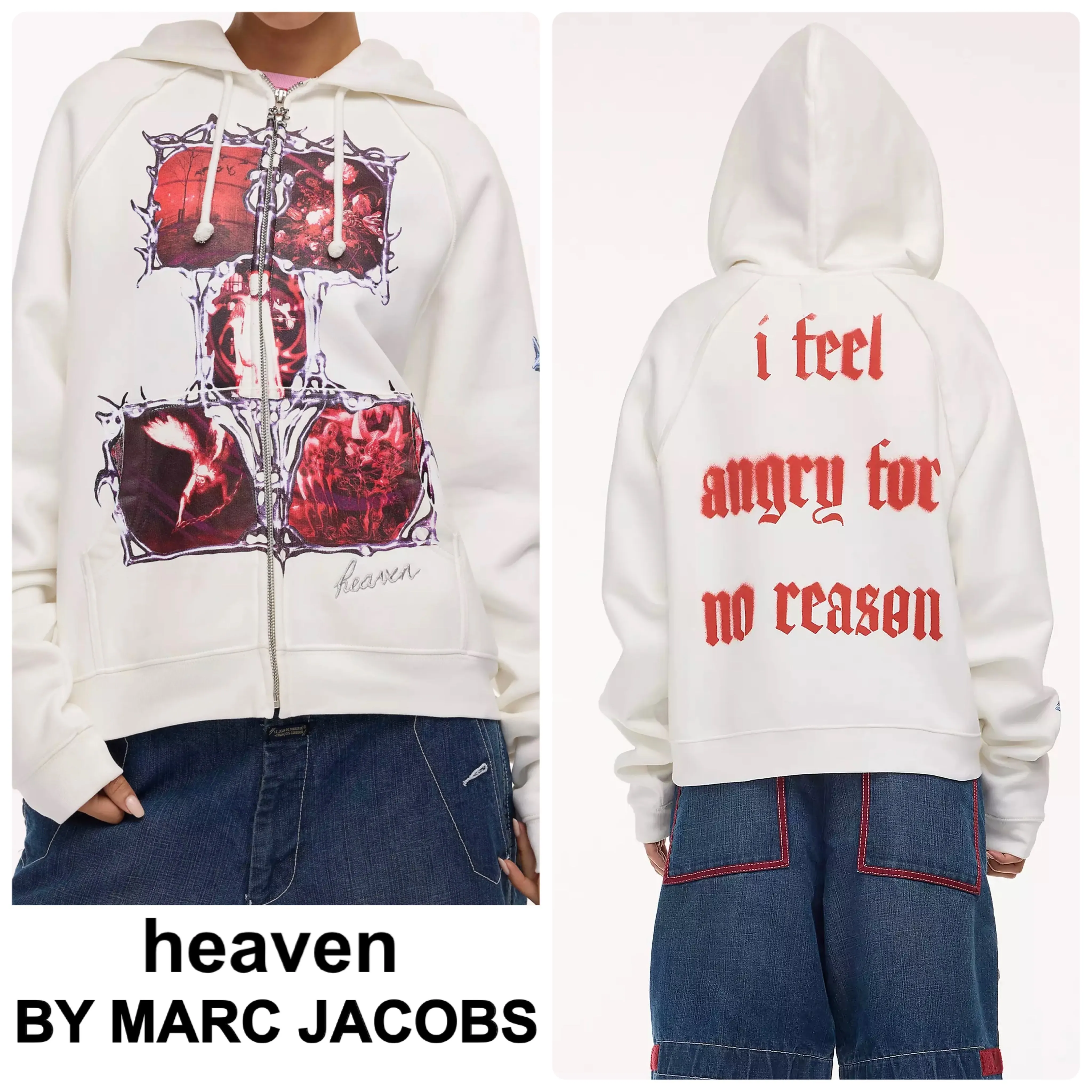 heaven BY MARC JACOBS  |Unisex Street Style Long Sleeves Plain Logo