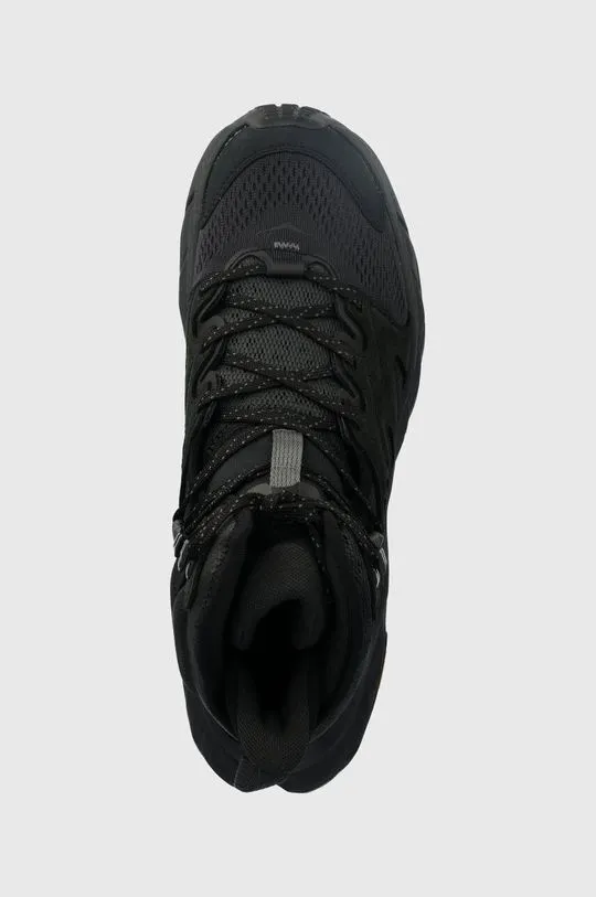 Hoka One One shoes Anacapa Breeze Mid men's black color