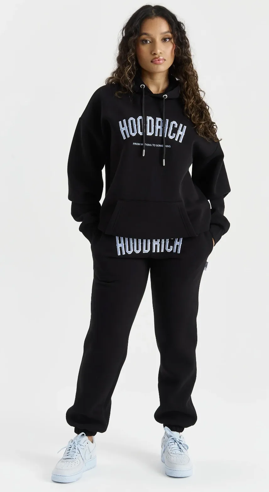 HOODRICH  |Sweat Street Style Long Sleeves Plain Logo Icy Color