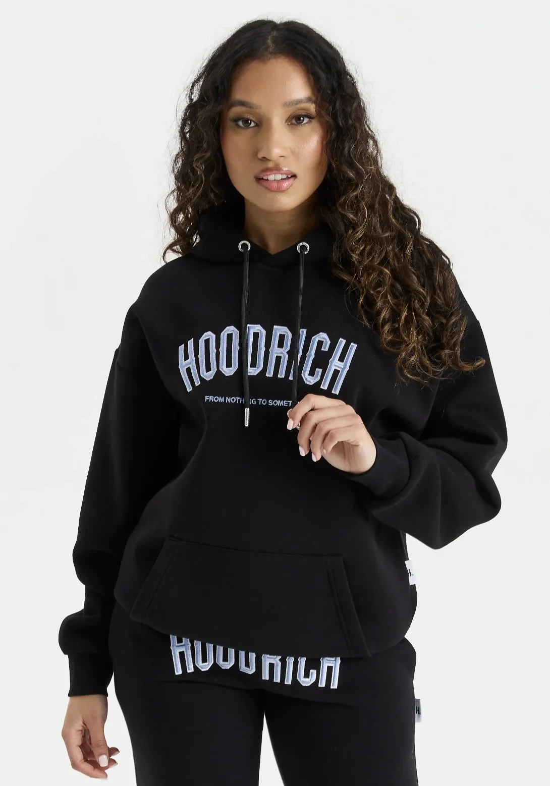 HOODRICH  |Sweat Street Style Long Sleeves Plain Logo Icy Color