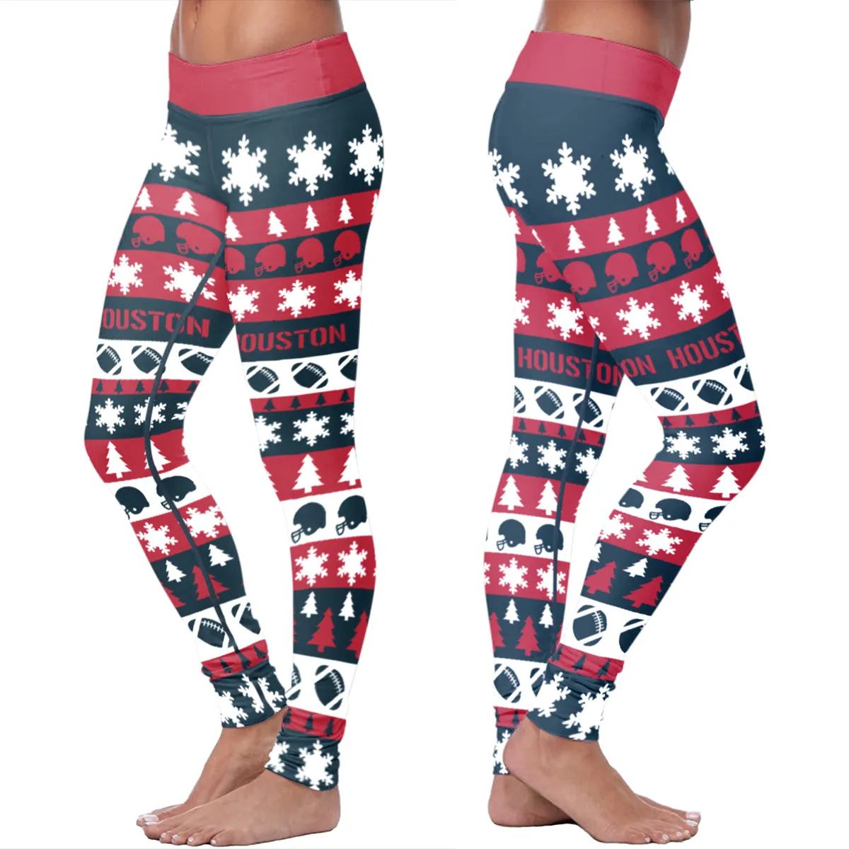 HOU Christmas FB Leggings