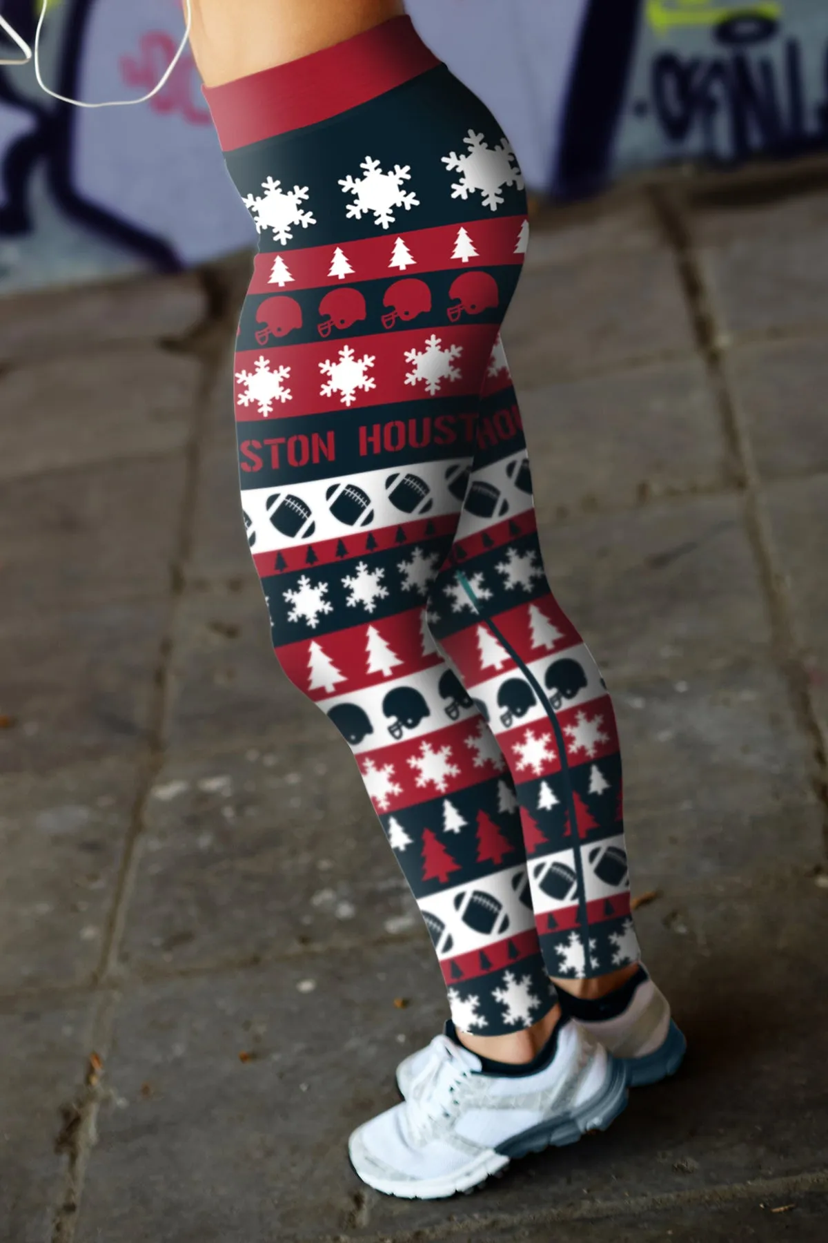 HOU Christmas FB Leggings