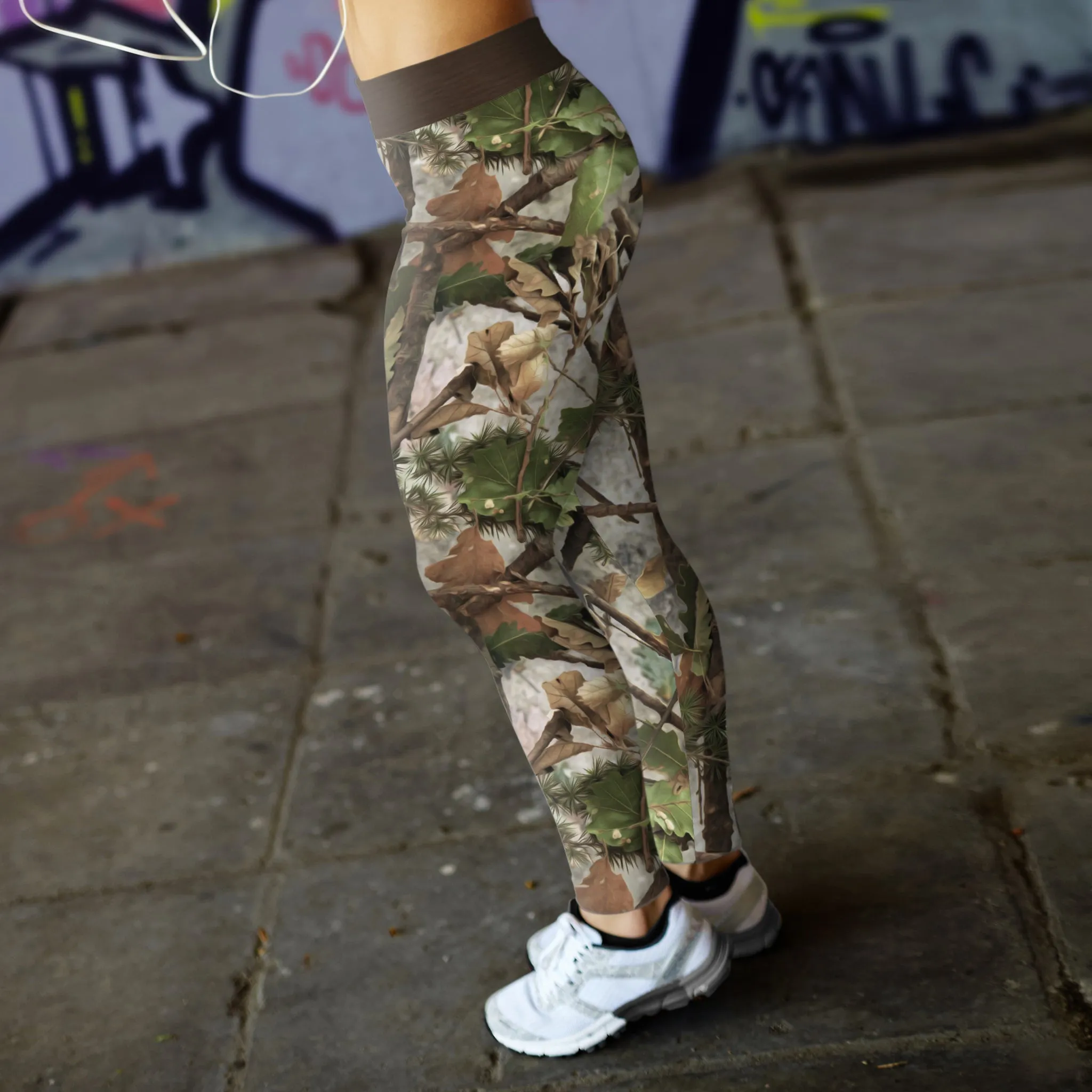 Hunting Leggings Realistic Camo