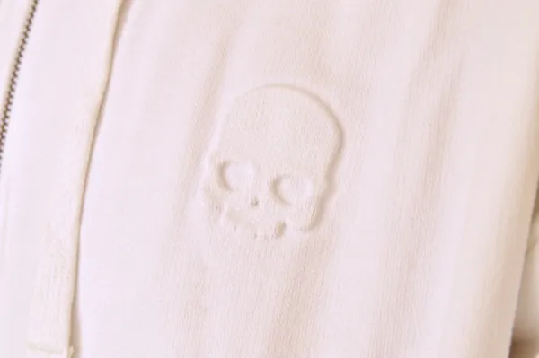 Hydrogen  |Skull Street Style Long Sleeves Plain Cotton Bridal Hoodies