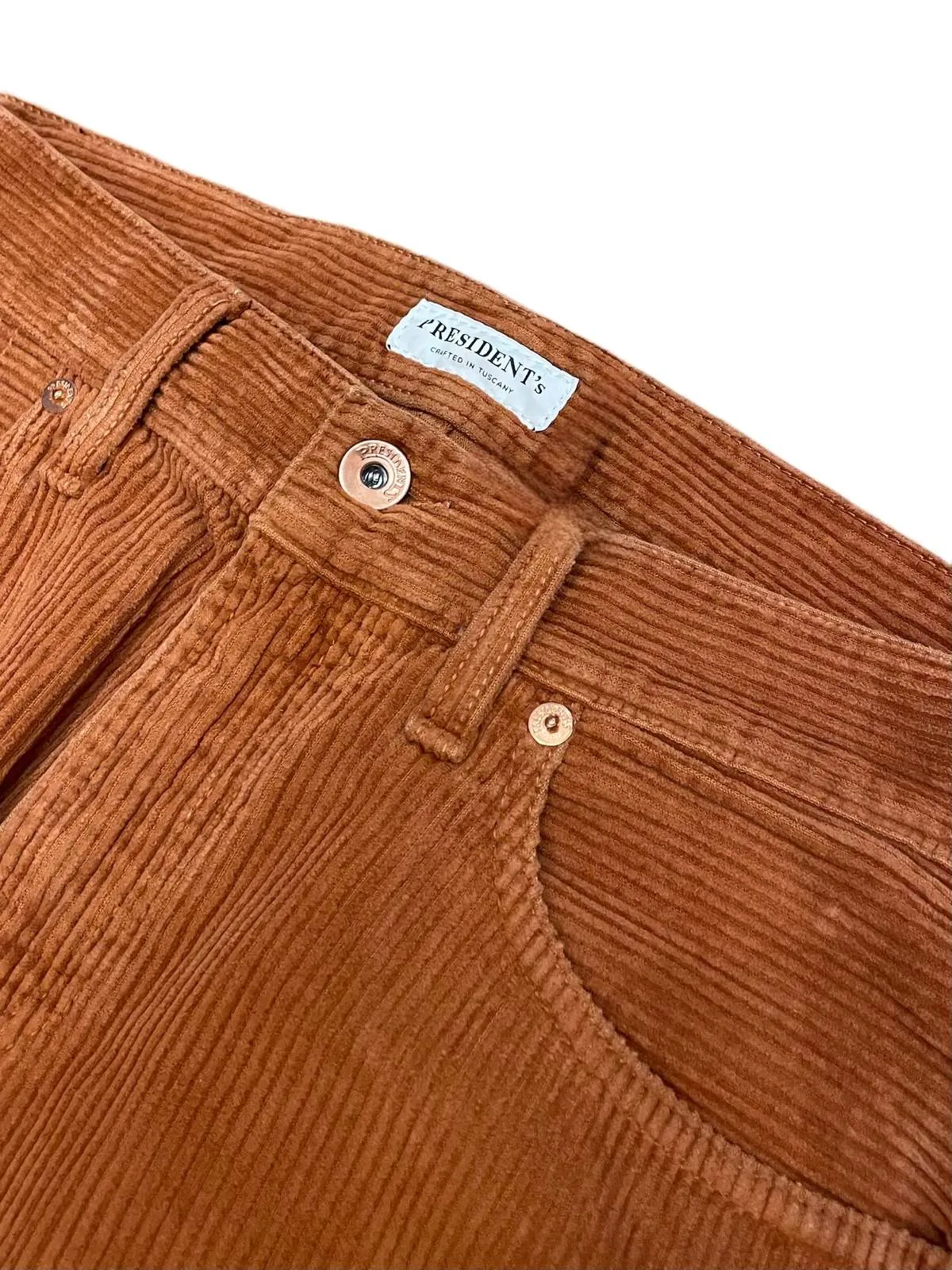 Icarus Corduroy Pants - Rust