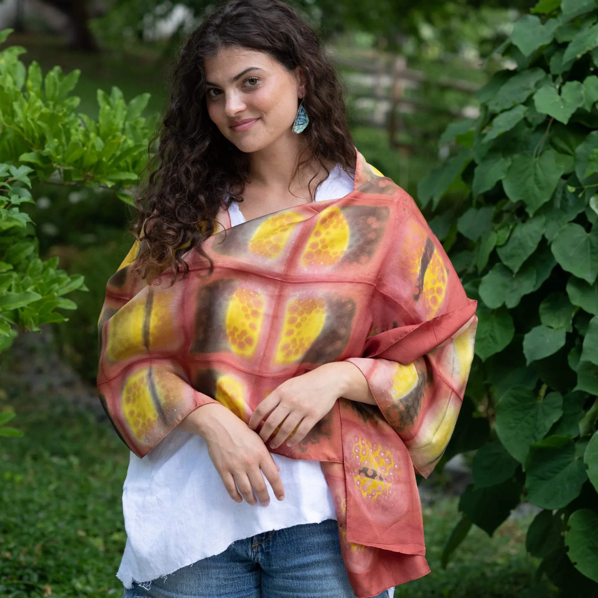 Indian Silk Scarf