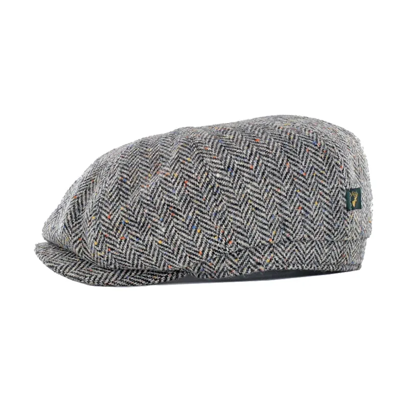 Irish Tweed Wool Driving Cap