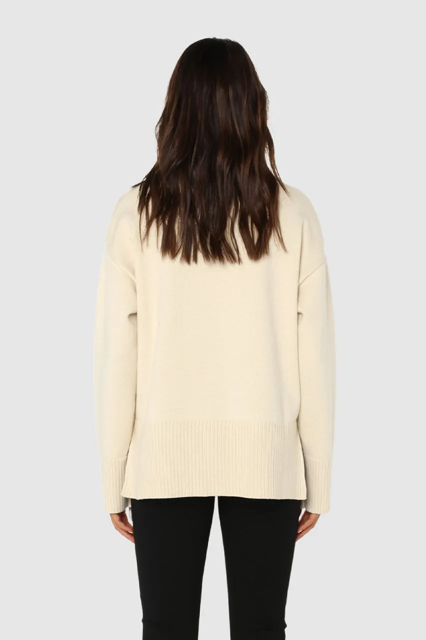 June Knit Jumper | Cream